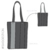 Croquis totebag version gris