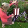 Tote bag mini framboise