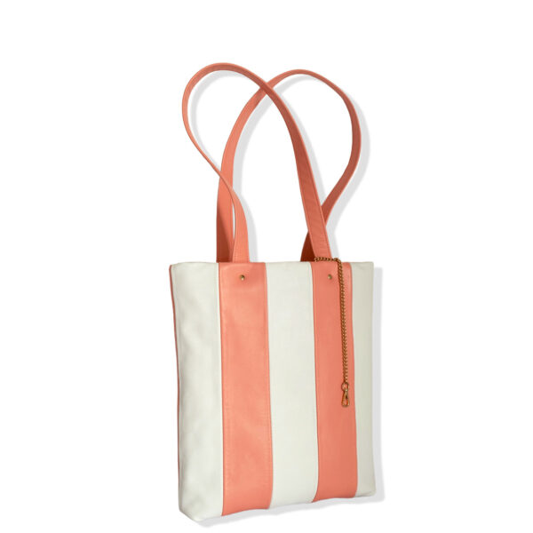 Tote bag cuir mini langoustine