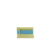 Pochette cuir mini concombre courge bleue
