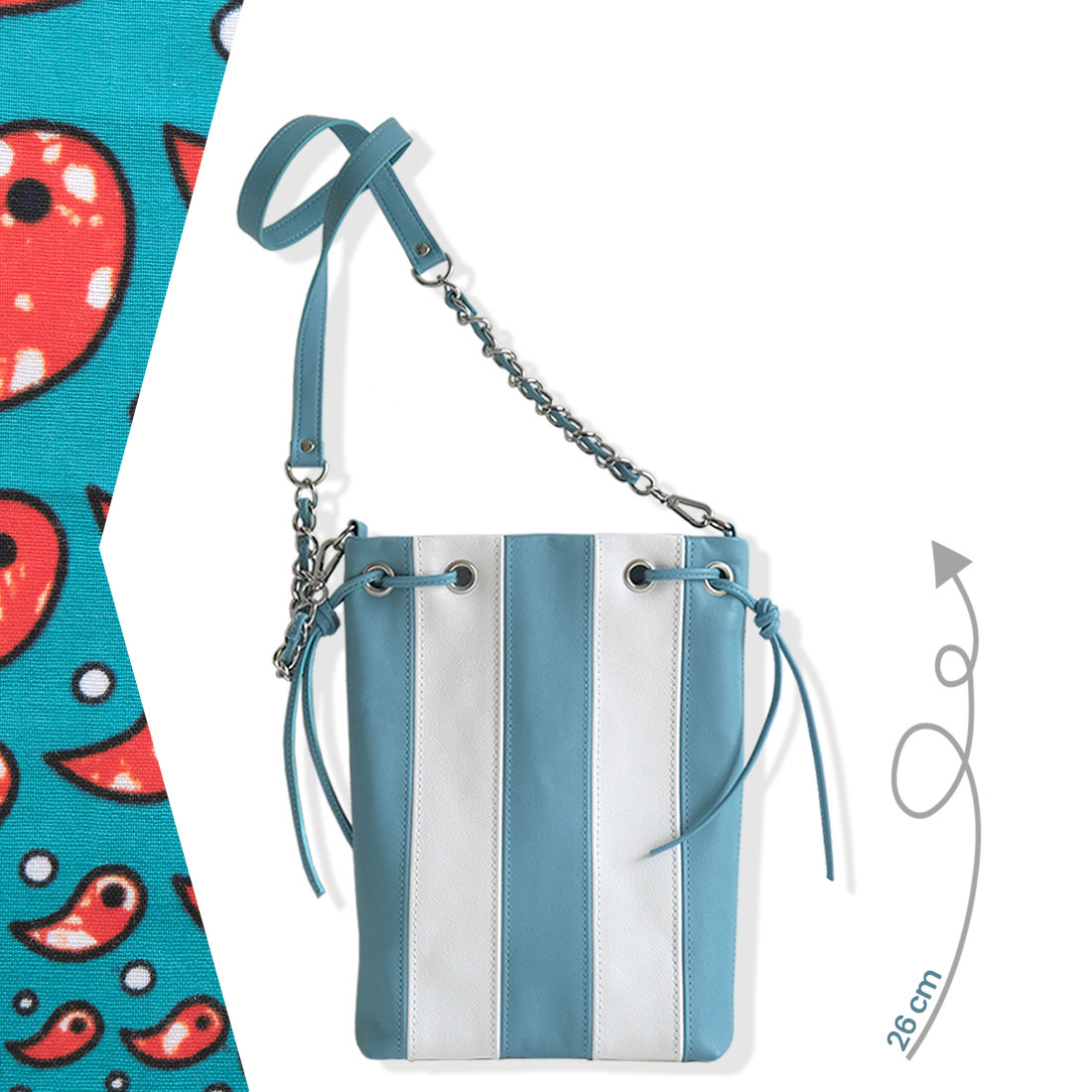 Tote bag cuir artisanal fait main Kirama