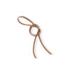 Cordon cuir cousu caramel